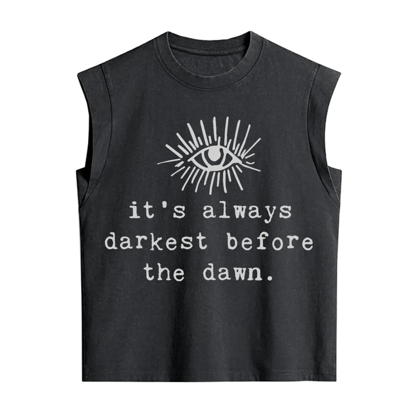 Purplehecate It's Always Darkest Before Dawn Vintage Washed Tank