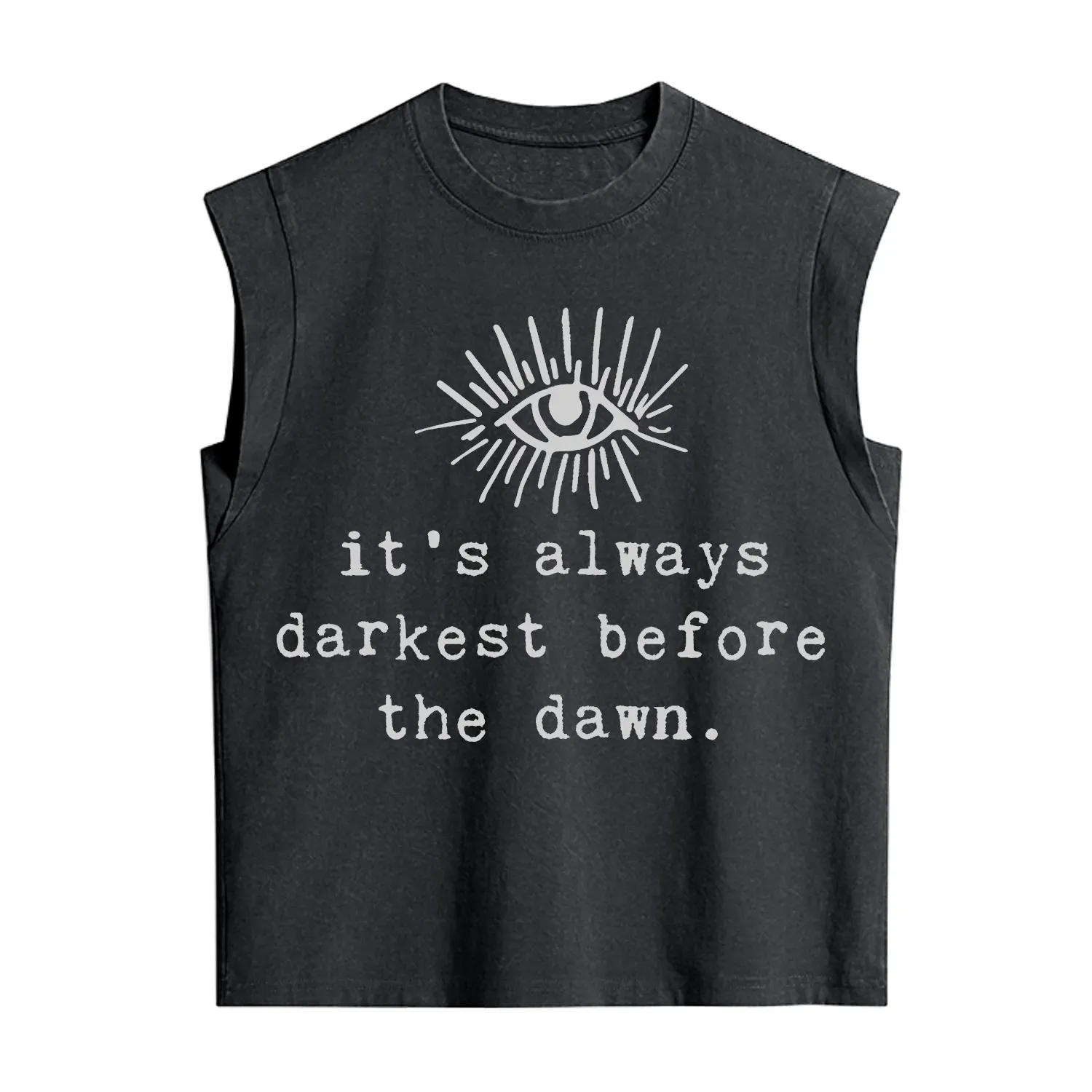 Purplehecate It's Always Darkest Before Dawn Vintage Washed Tank