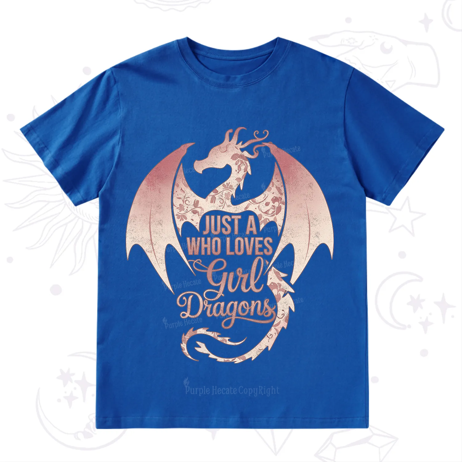 Purplehecate Just A Girl Who Loves Dragons T-Shirt