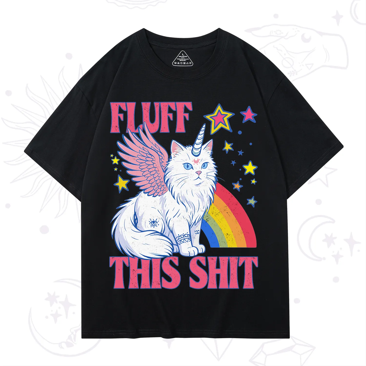 Purplehecate Fluff This Sh*t Cat T-Shirt