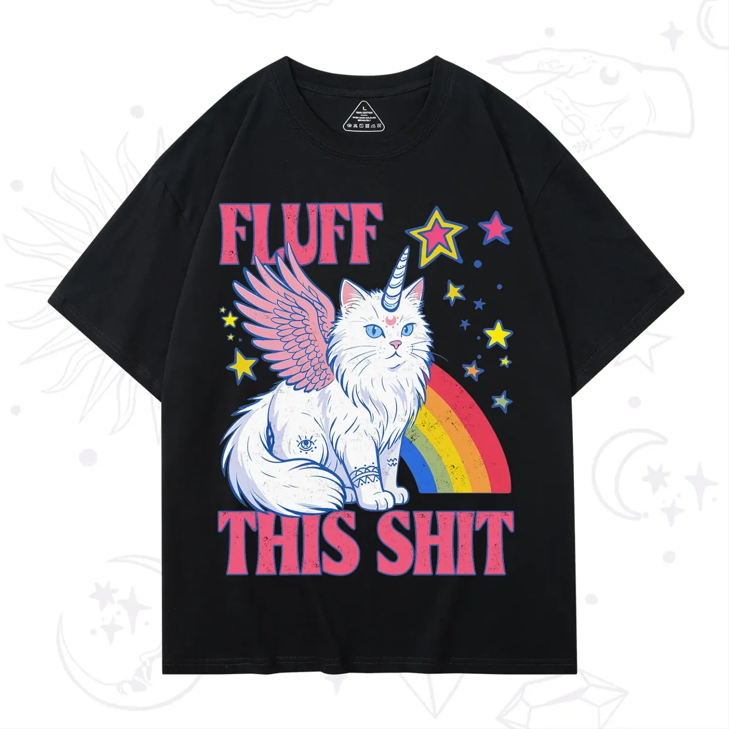 Purplehecate Fluff This Sh*t Cat T-Shirt