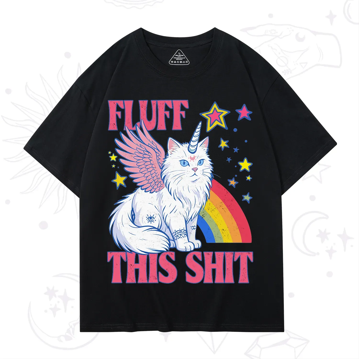 Purplehecate Fluff This Sh*t Cat T-Shirt