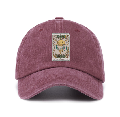 Purplehecate The Triple Moon Tarot Card Baseball Cap