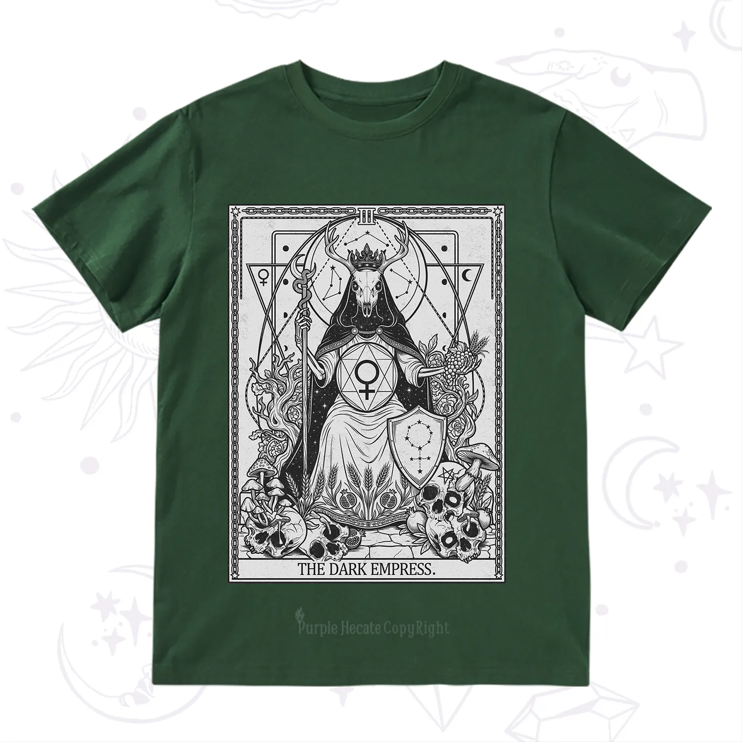 Purplehecate The Dark Empress T-Shirt