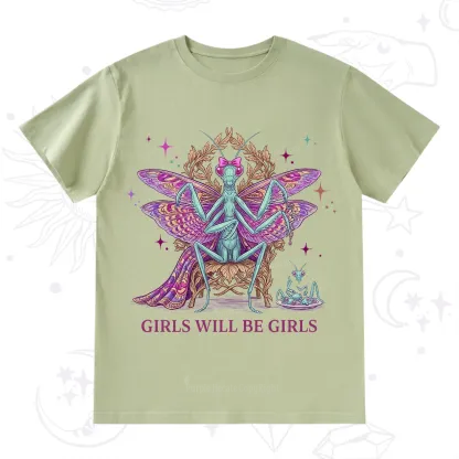 Purplehecate Girls Will Be Girls Mantis Queen T-Shirt