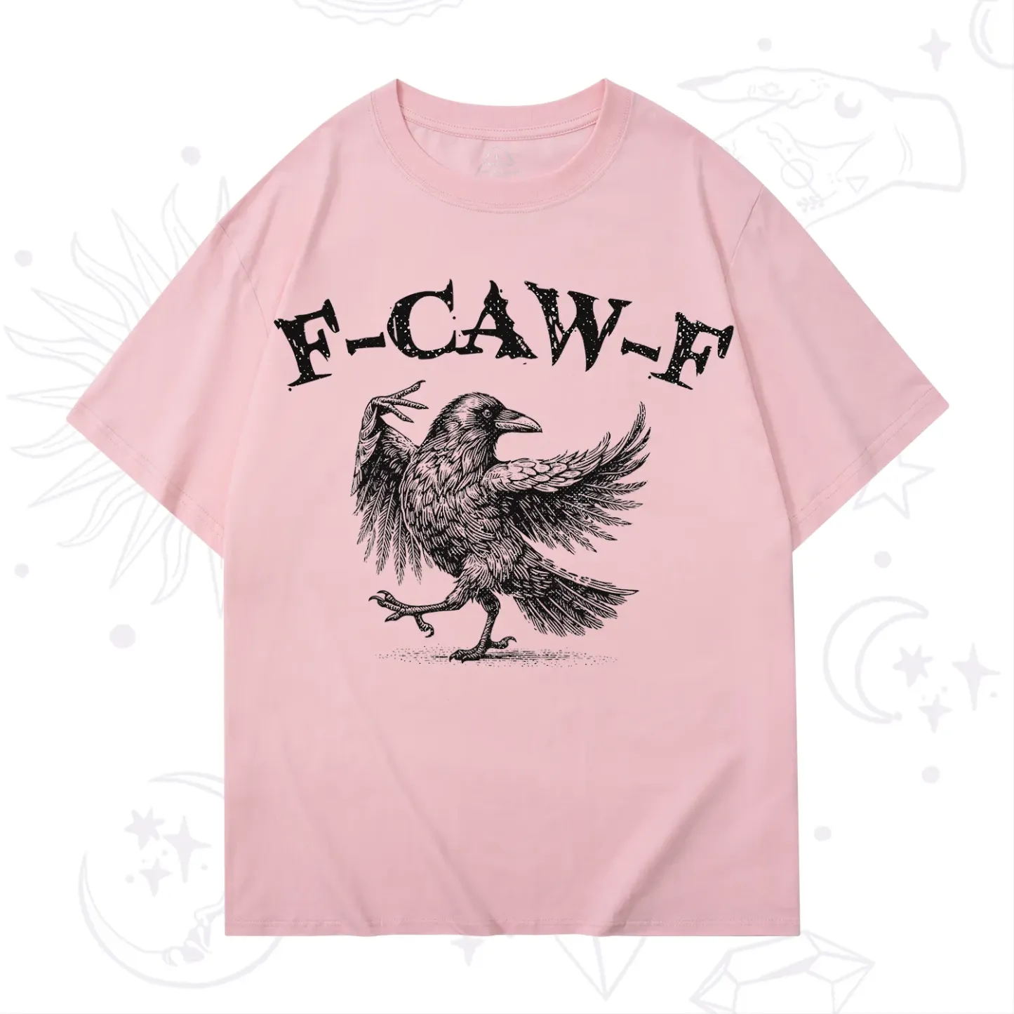 Purplehecate F-caw-f Crow T-Shirt