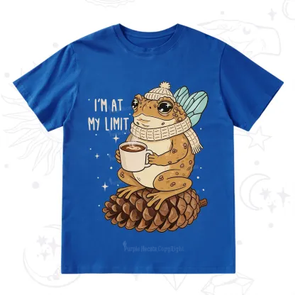 Purplehecate I'm At My Limit Funny Frog T-Shirt
