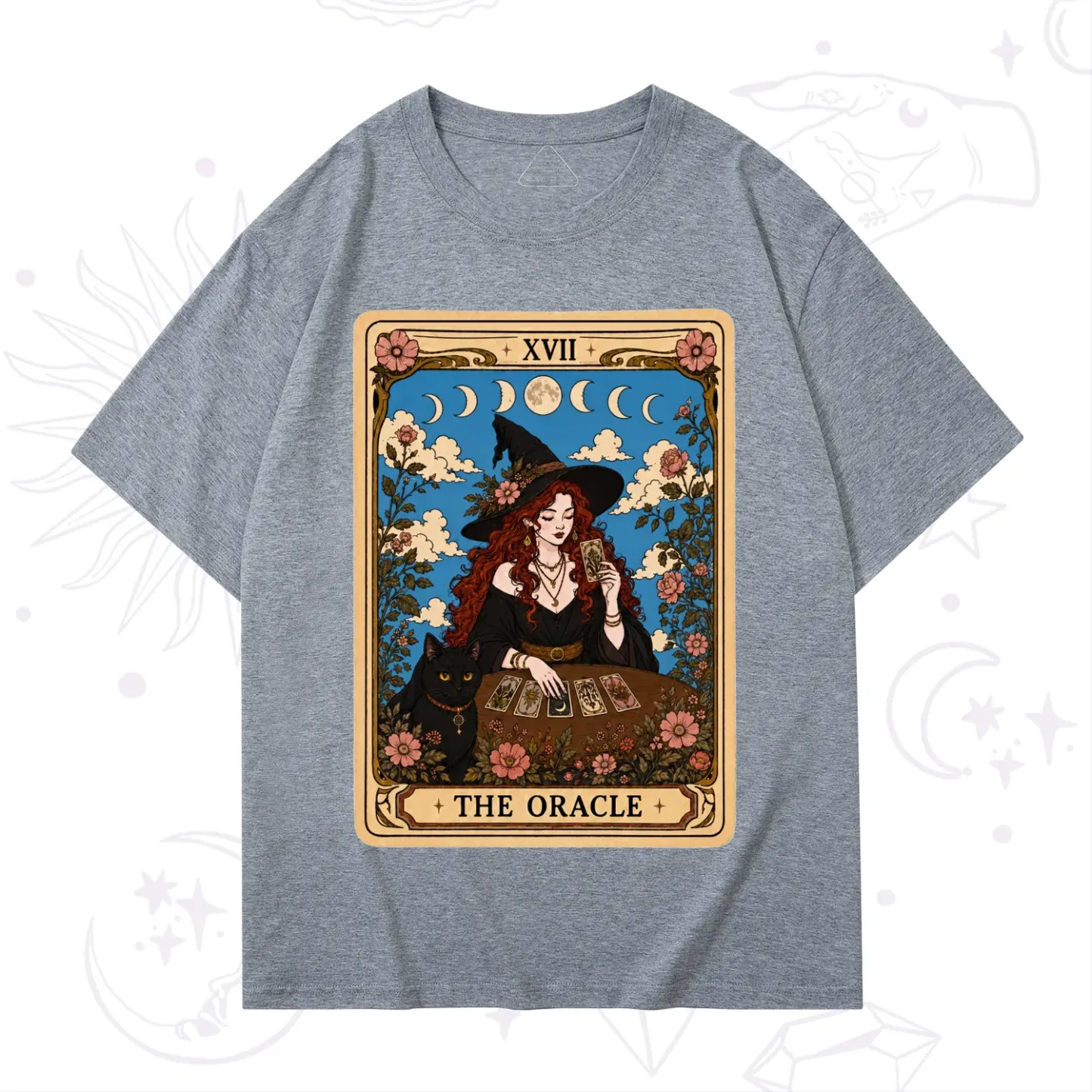 Purplehecate The Oracle Witch Tarot T-Shirt