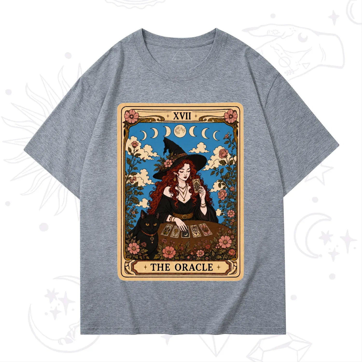 Purplehecate The Oracle Witch Tarot T-Shirt