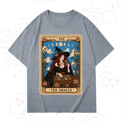 Purplehecate The Oracle Witch Tarot T-Shirt