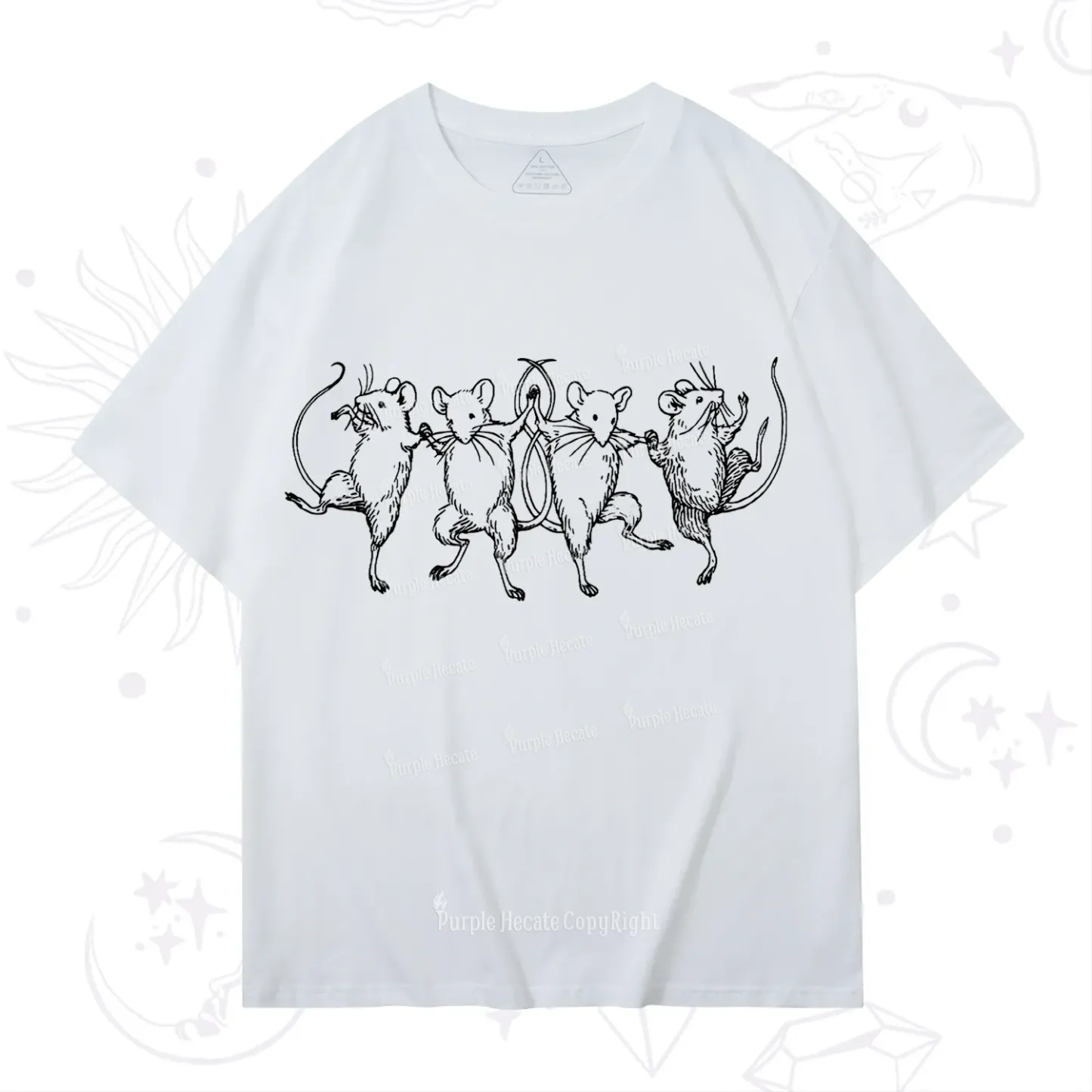 Purplehecate Dancing Rats T-Shirt