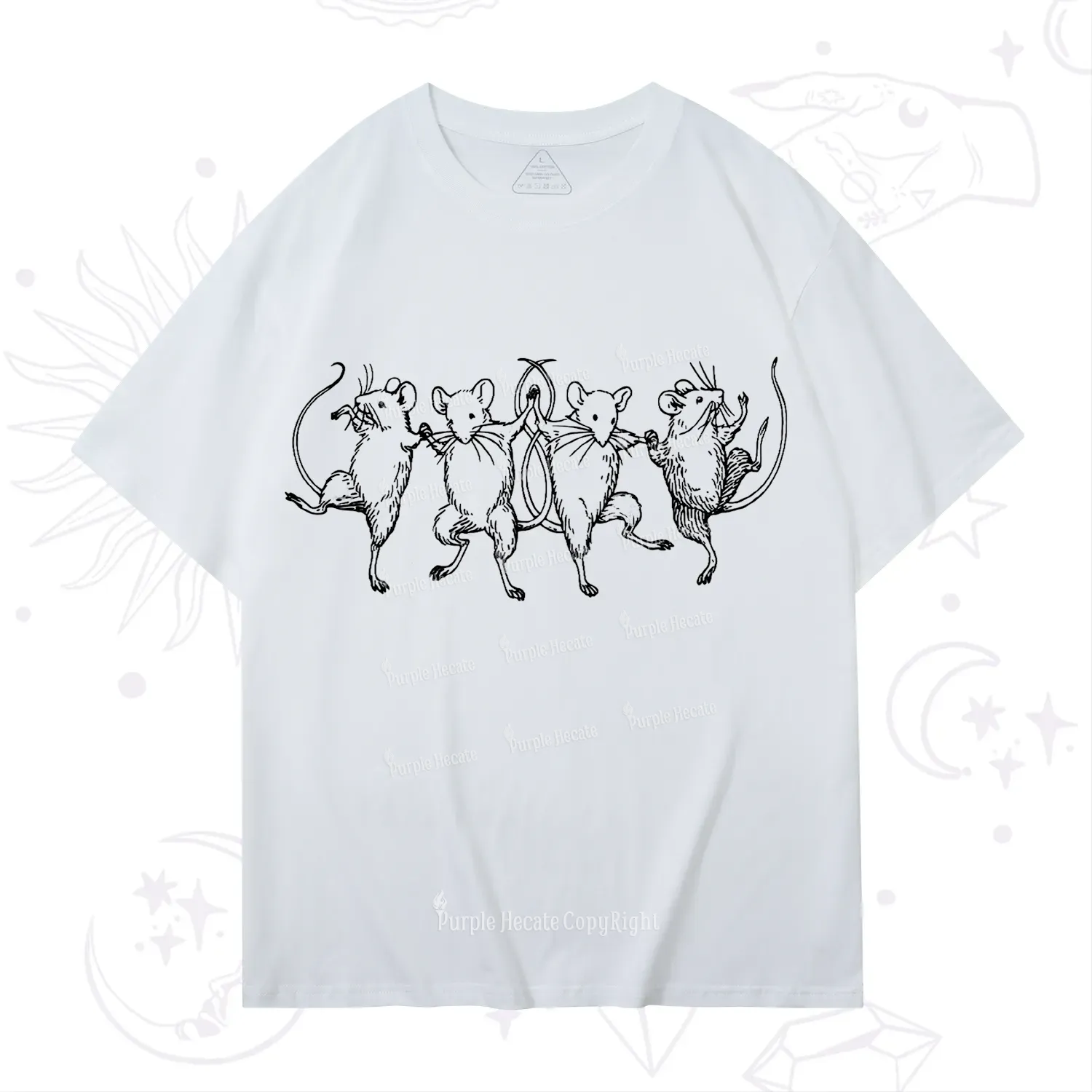 Purplehecate Dancing Rats T-Shirt