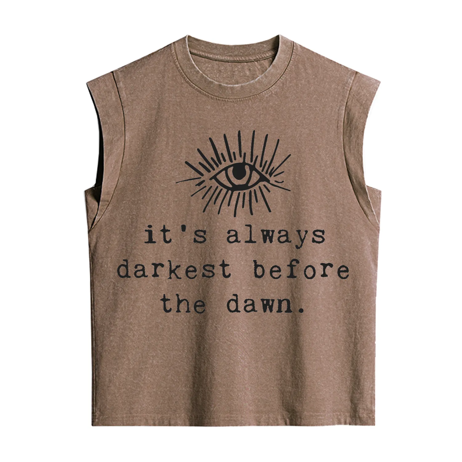 Purplehecate It's Always Darkest Before Dawn Vintage Washed Tank