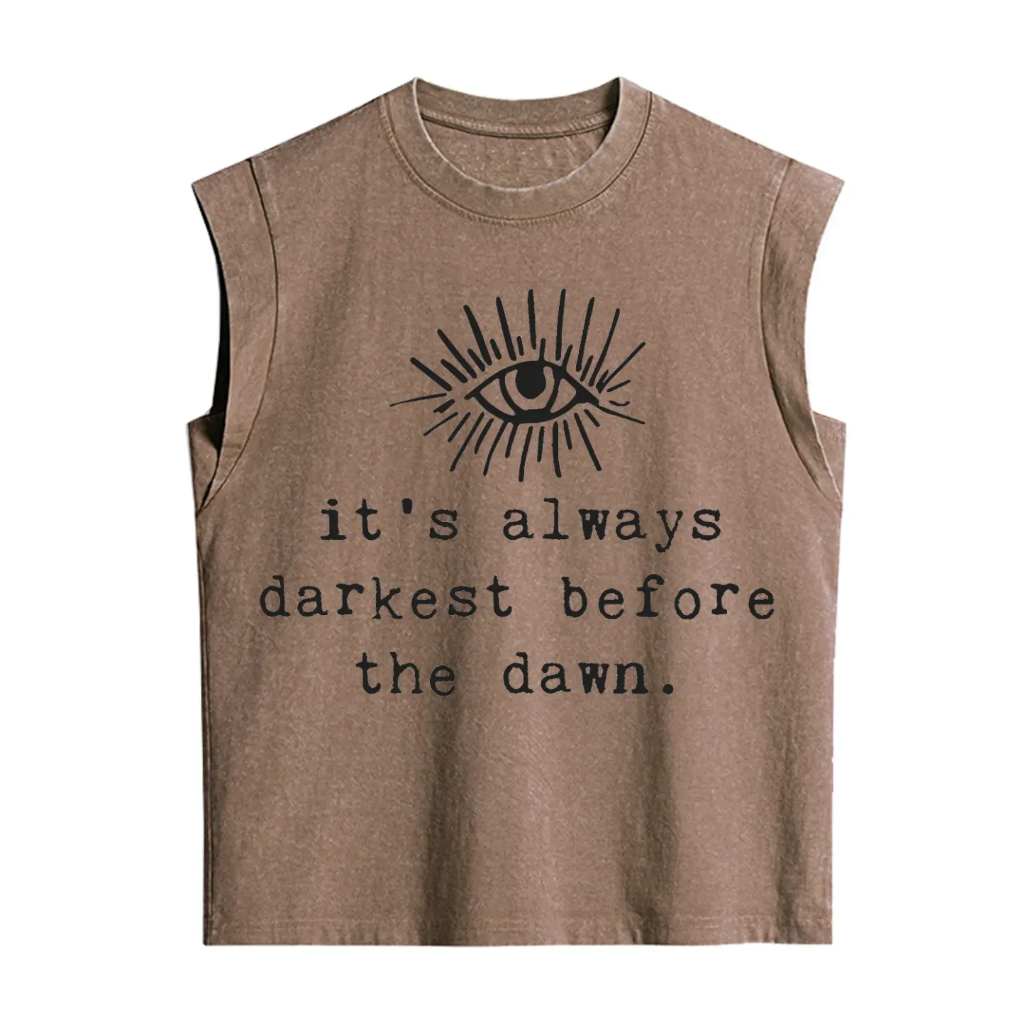 Purplehecate It's Always Darkest Before Dawn Vintage Washed Tank