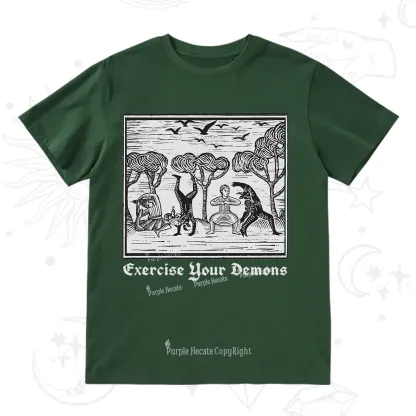 Purplehecate Exercise Your Demons T-Shirt