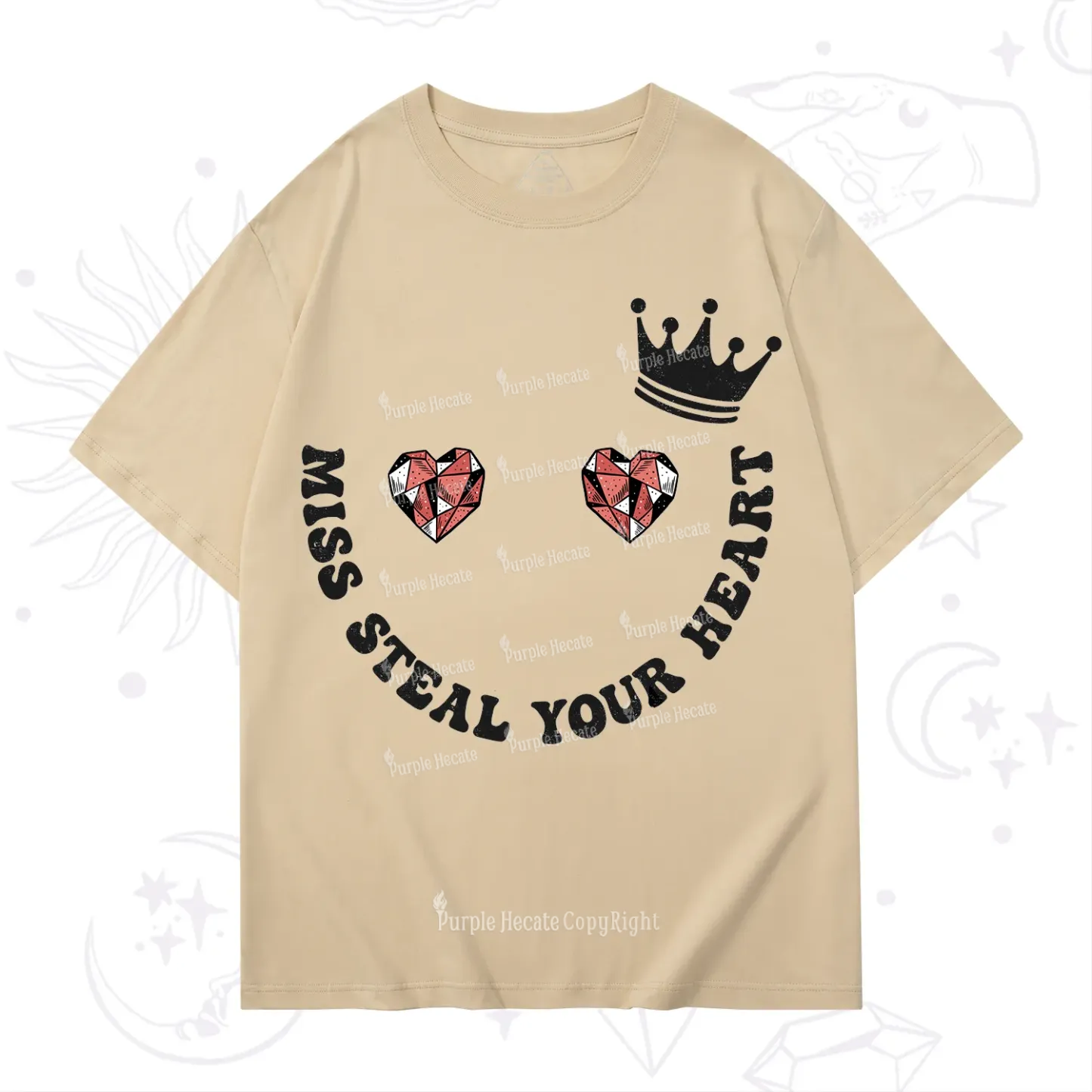 Purplehecate Miss Steal Your Heart Valentine T-Shirt