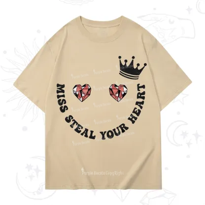 Purplehecate Miss Steal Your Heart Valentine T-Shirt