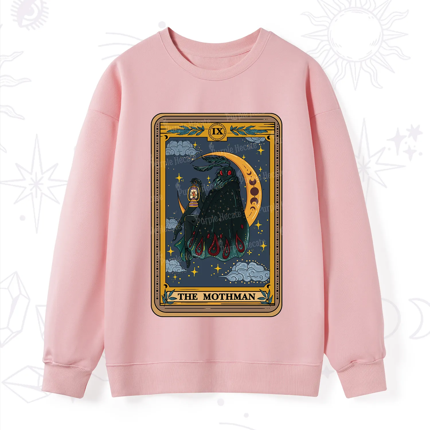 Purplehecate The Mothmen Tarot Sweatshirt