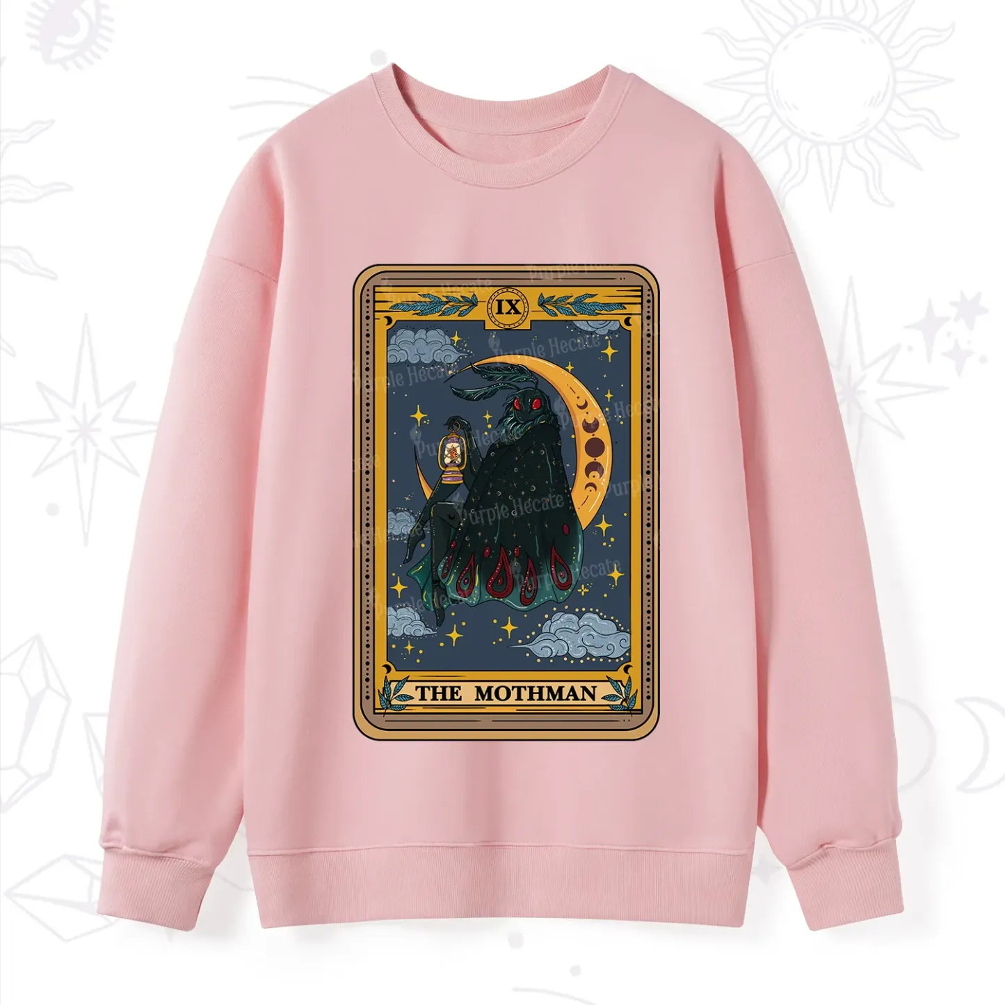Purplehecate The Mothmen Tarot Sweatshirt