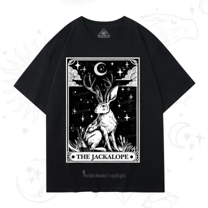 Purplehecate The Jackalope Tarot T-Shirt