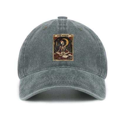 Purplehecate The Nurse Tarot Card Baseball Cap