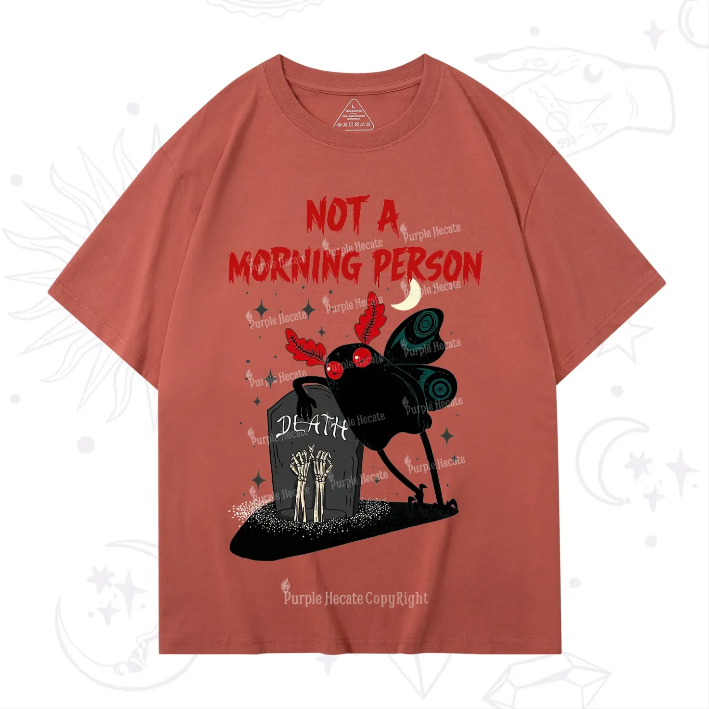 Purplehecate Not A Morning Person T-Shirt