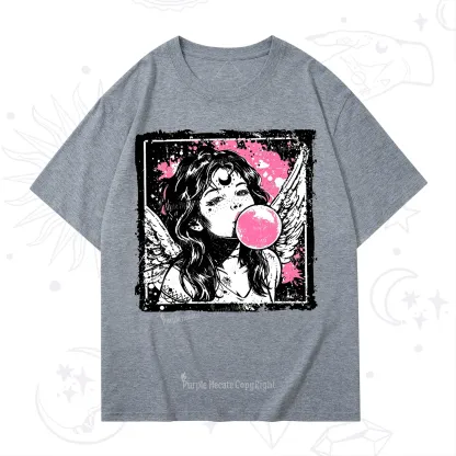Purplehecate Grunge Angel with Bubblegum T-Shirt
