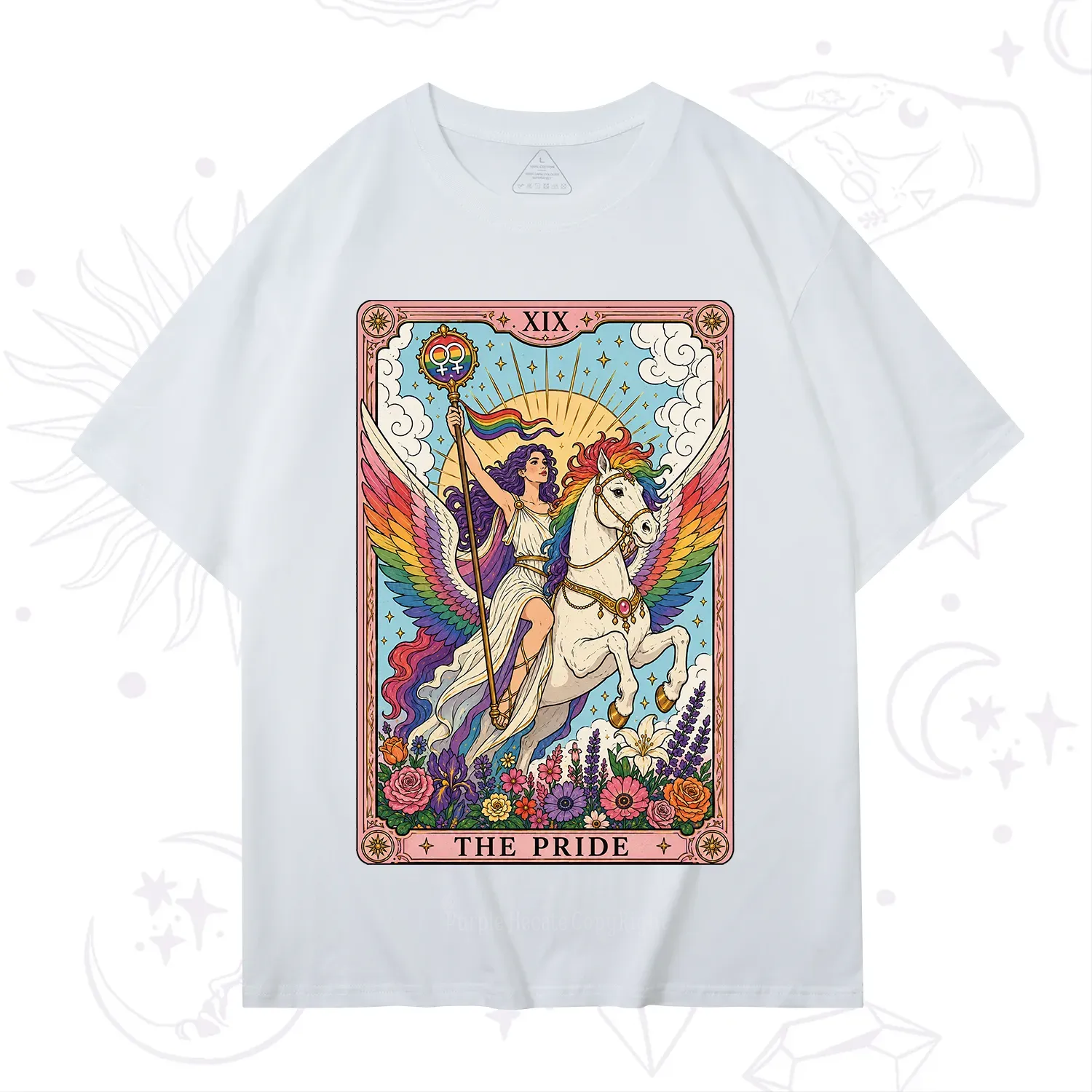 Purplehecate The Pride Tarot Card T-Shirt
