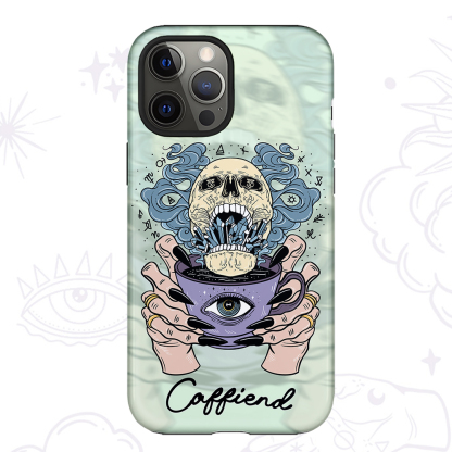 Purplehecate Caffiend Collage Phone Case