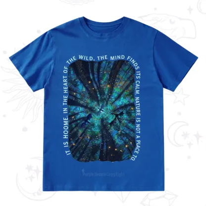 Purplehecate Forest Mindscape Night Sky T-Shirt