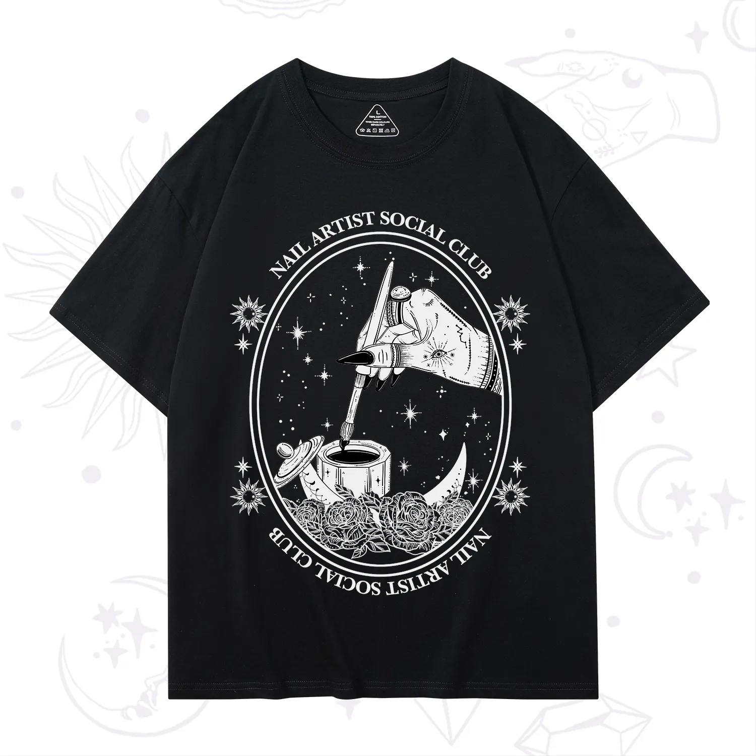 Purplehecate Nail Artist Social Club T-Shirt