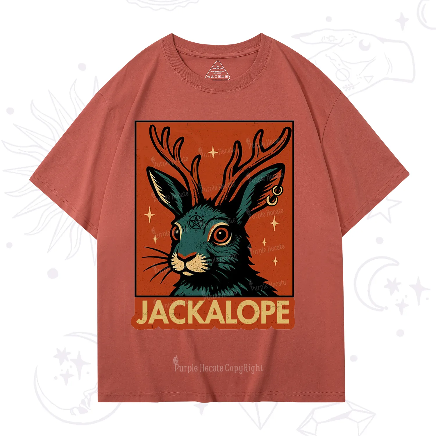 Purplehecate Funny Jackalope T-Shirt