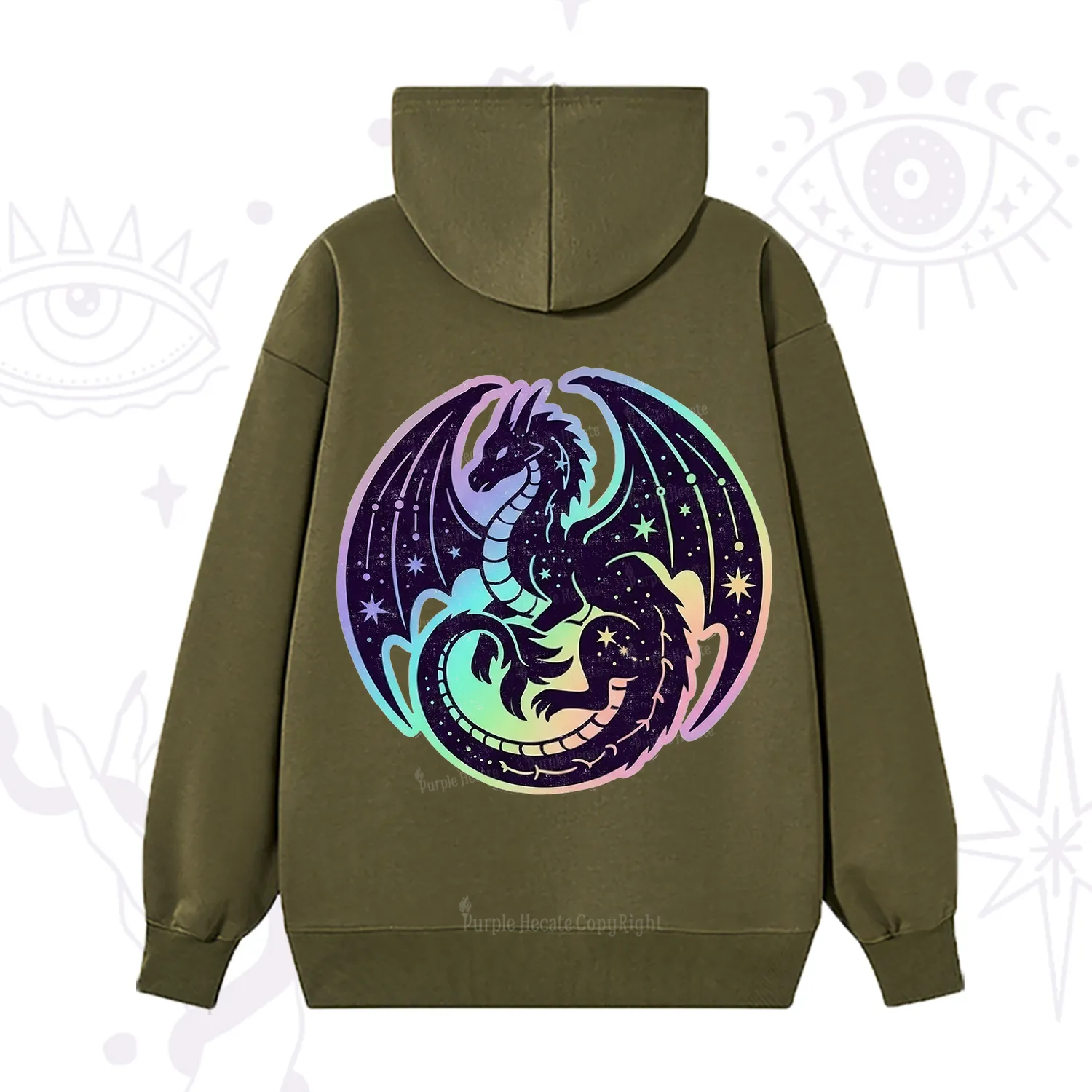 Purplehecate Cosmic Dragon Hoodie