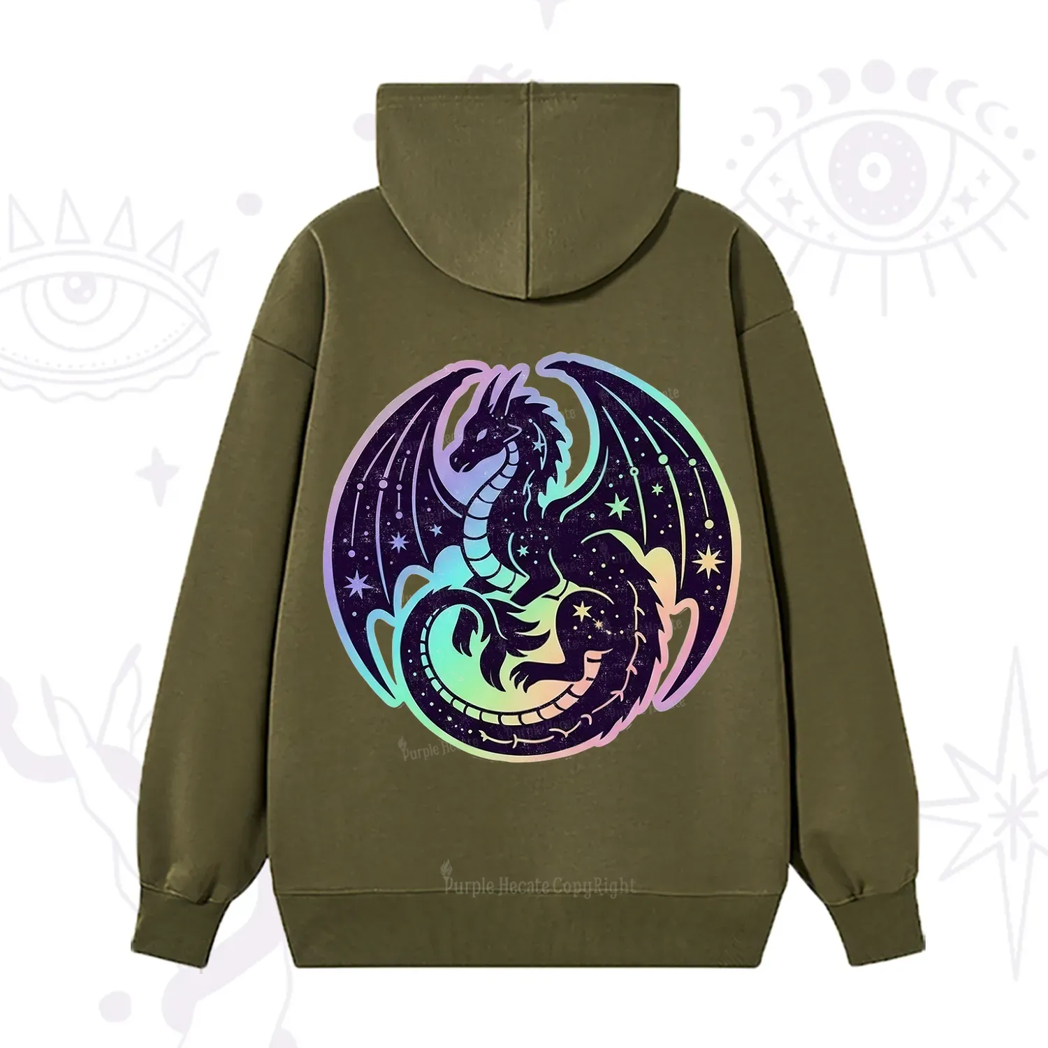 Purplehecate Cosmic Dragon Hoodie