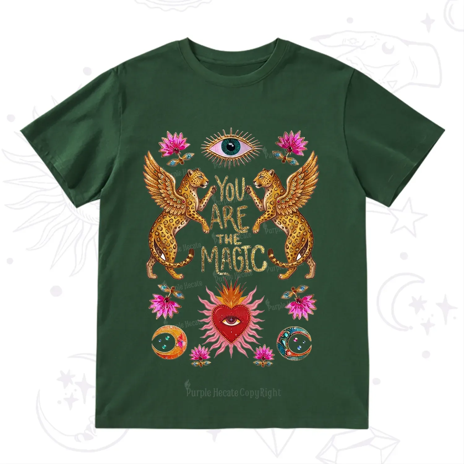Purplehecate Vintage Tiger You Are The Magic T-Shirt