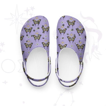 Purplehecate I Am Opening Rubber Clogs