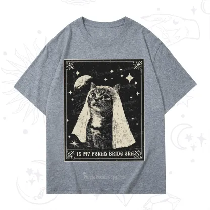 Purplehecate Cat In My Feral Bride Era Bachelorette T-Shirt