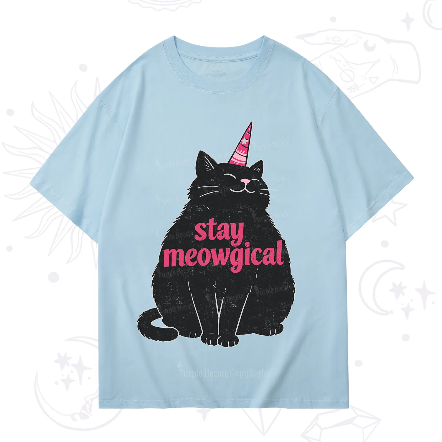 Purplehecate Stay Meowgical T-Shirt
