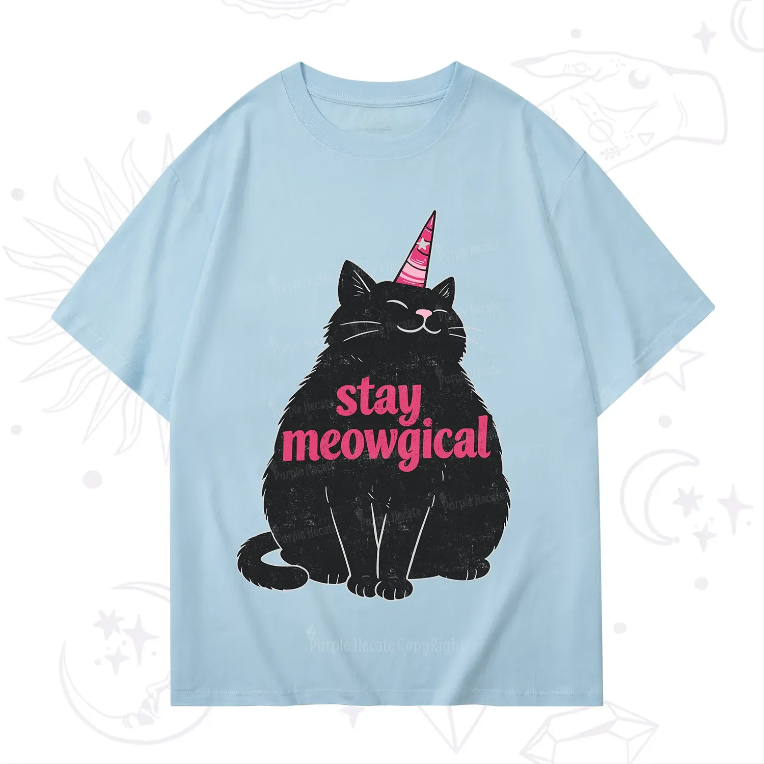 Purplehecate Stay Meowgical T-Shirt