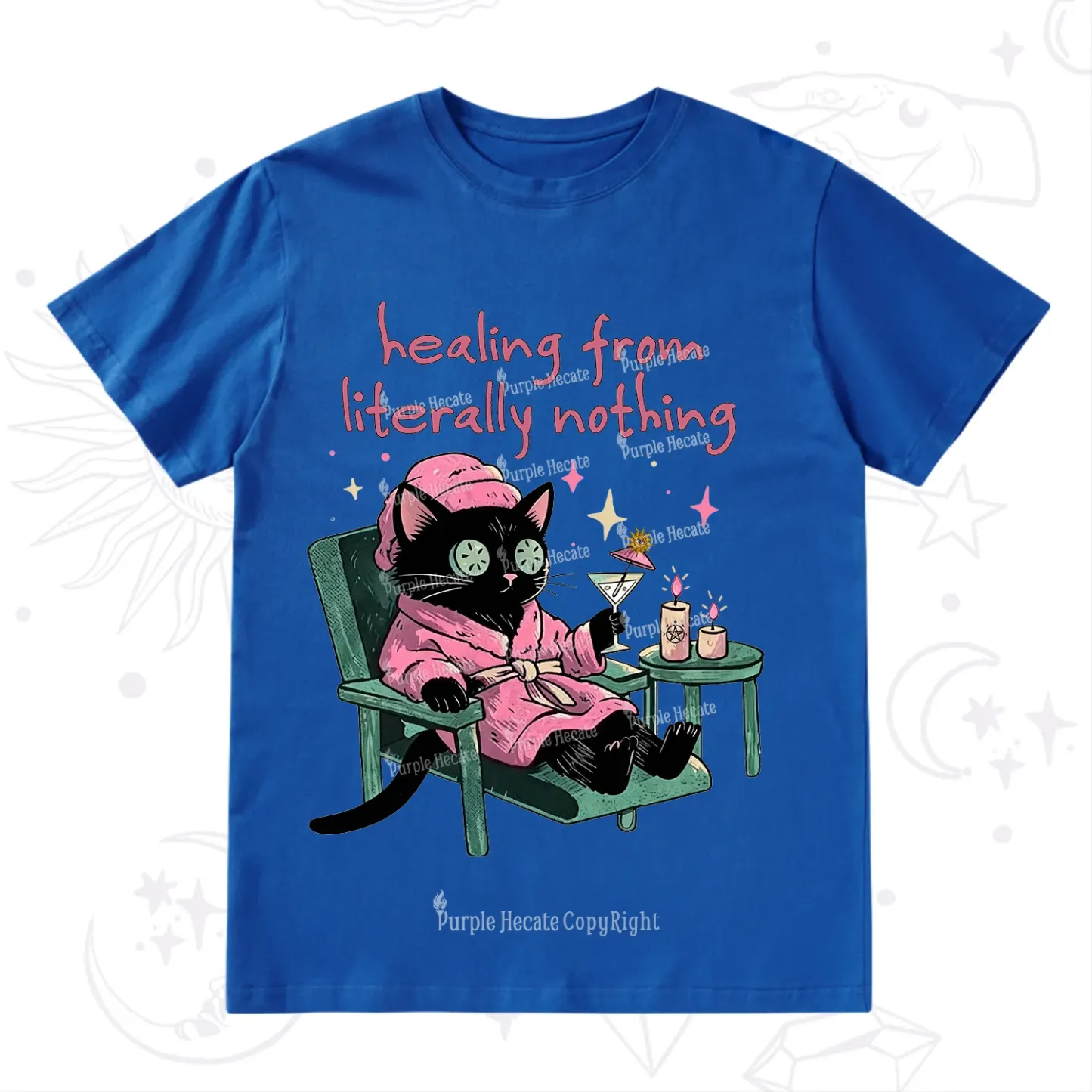 Purplehecate Healing From Literally Nothing T-Shirt