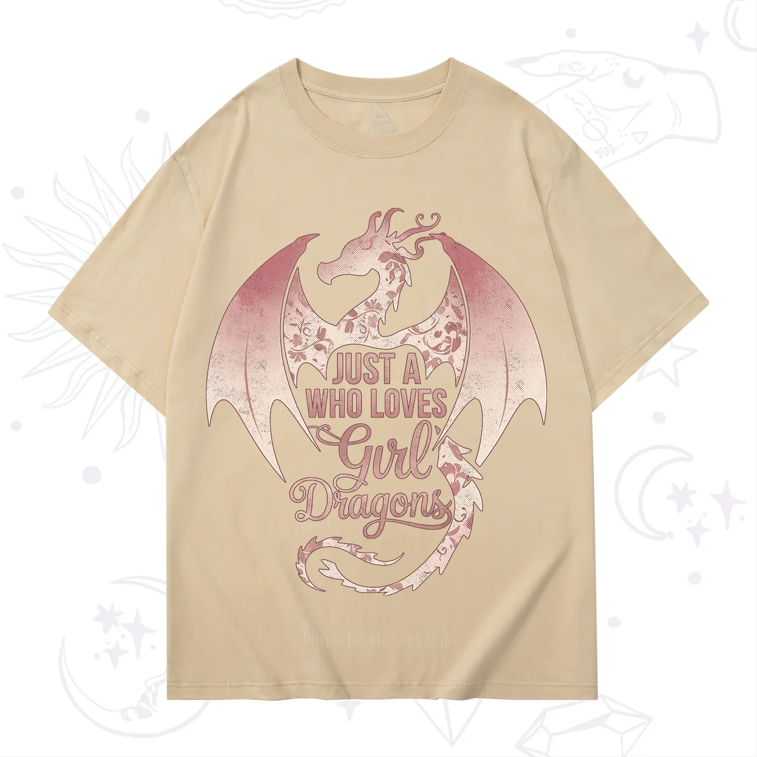 Purplehecate Just A Girl Who Loves Dragons T-Shirt