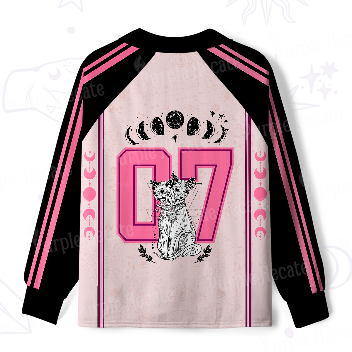 Purplehecate Lunar Guardians 07 Long Sleeve Jersey Shirt