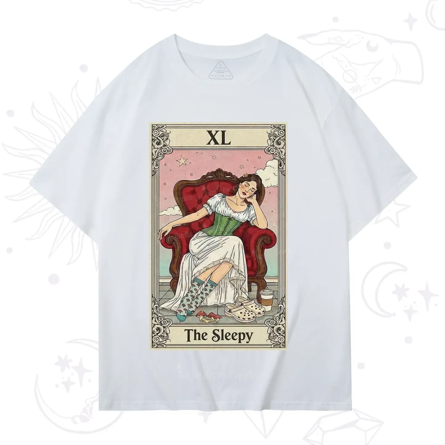 Purplehecate The Sleepy Tarot T-Shirt