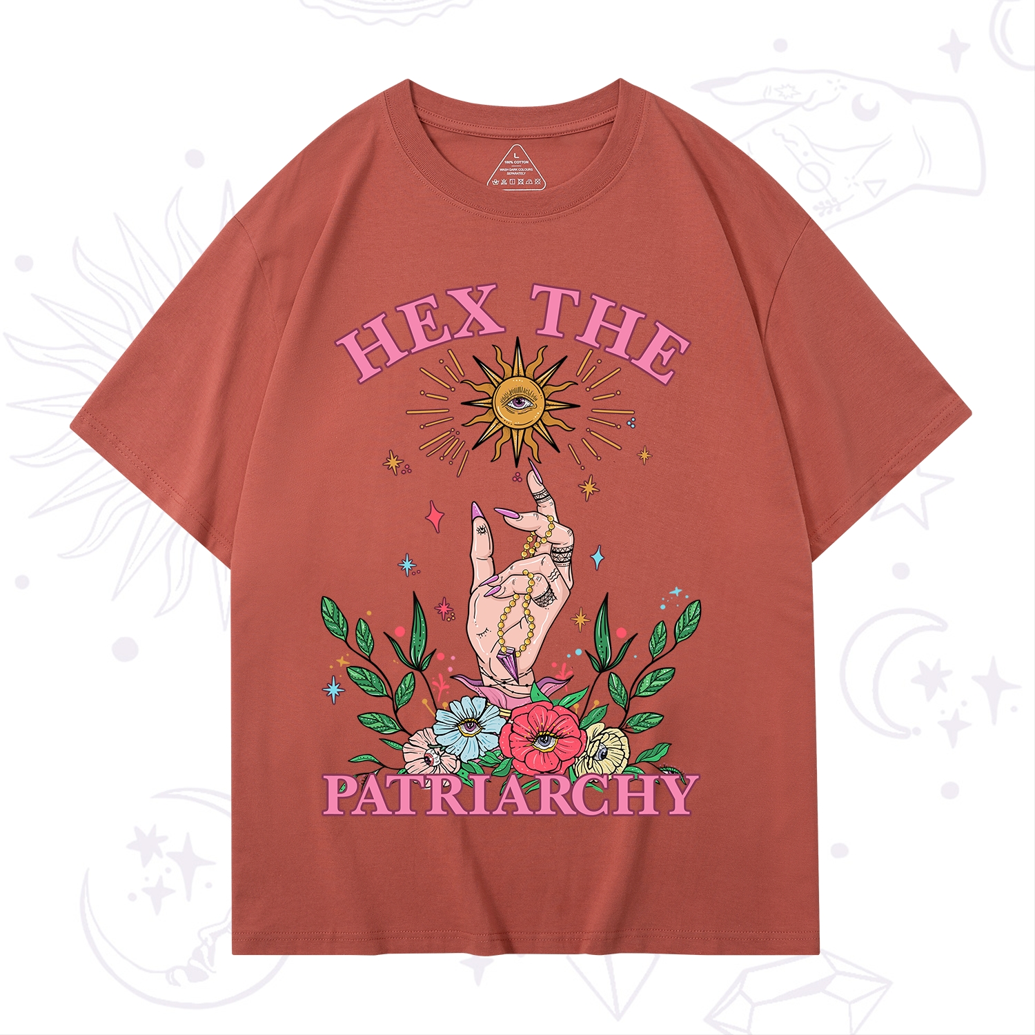 Purplehecate Hex The Patriarchy Witchy T-Shirt