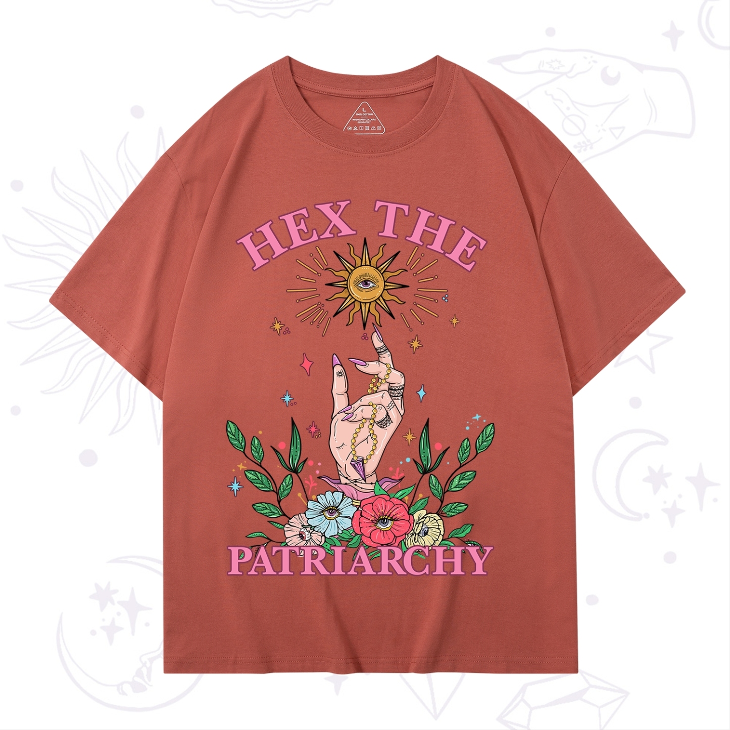 Purplehecate Hex The Patriarchy Witchy T-Shirt
