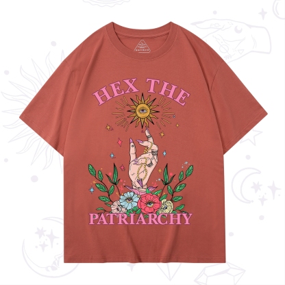 Purplehecate Hex The Patriarchy Witchy T-Shirt