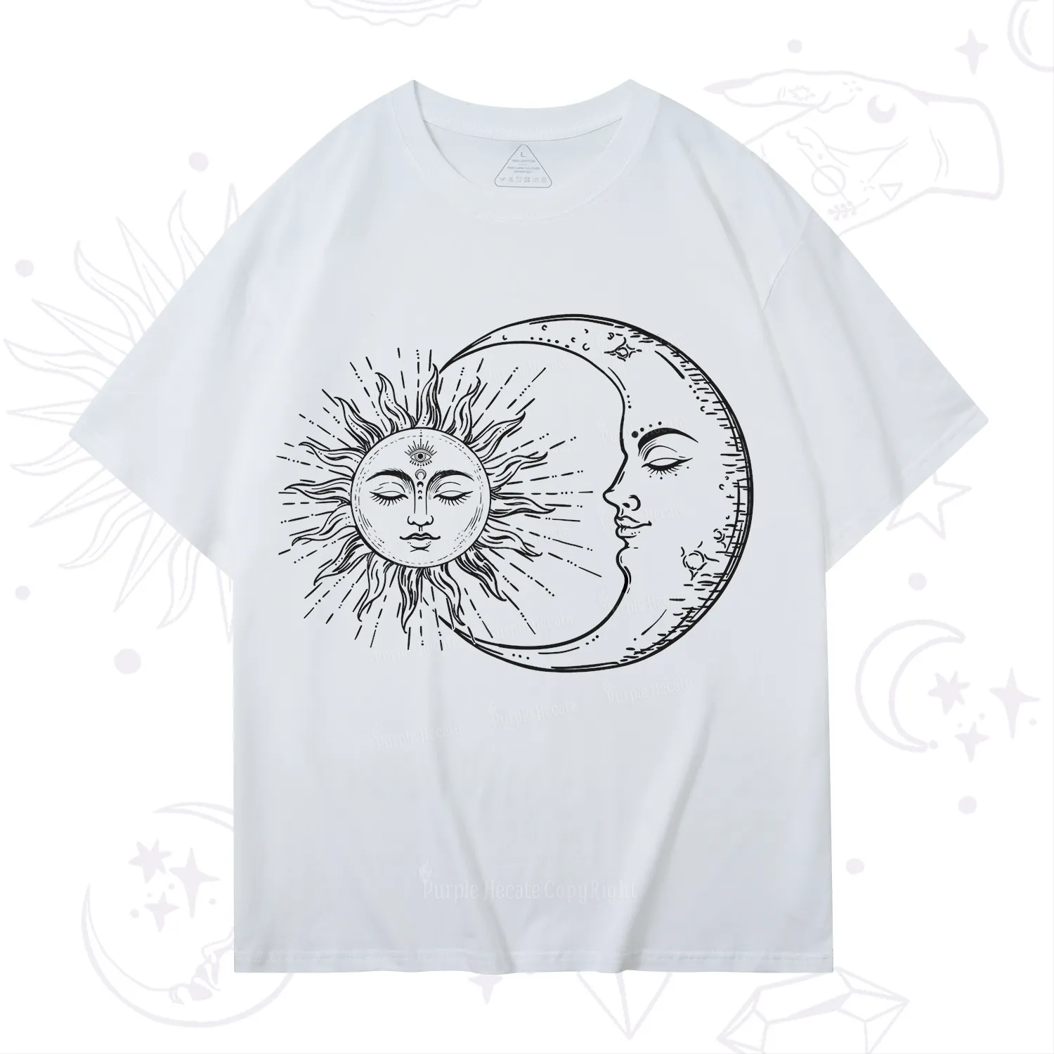 Purplehecate The Moon And The Sun T-Shirt