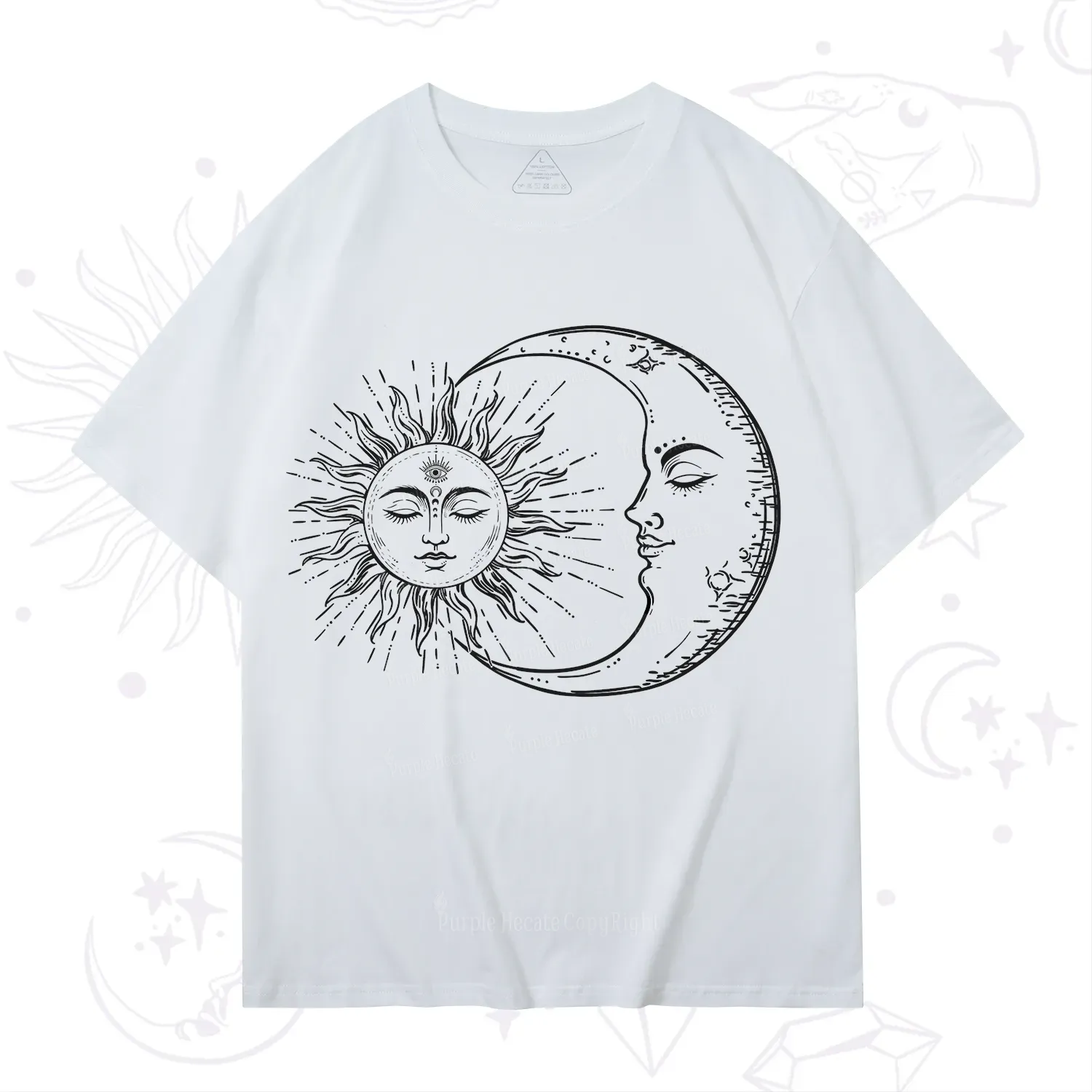 Purplehecate The Moon And The Sun T-Shirt