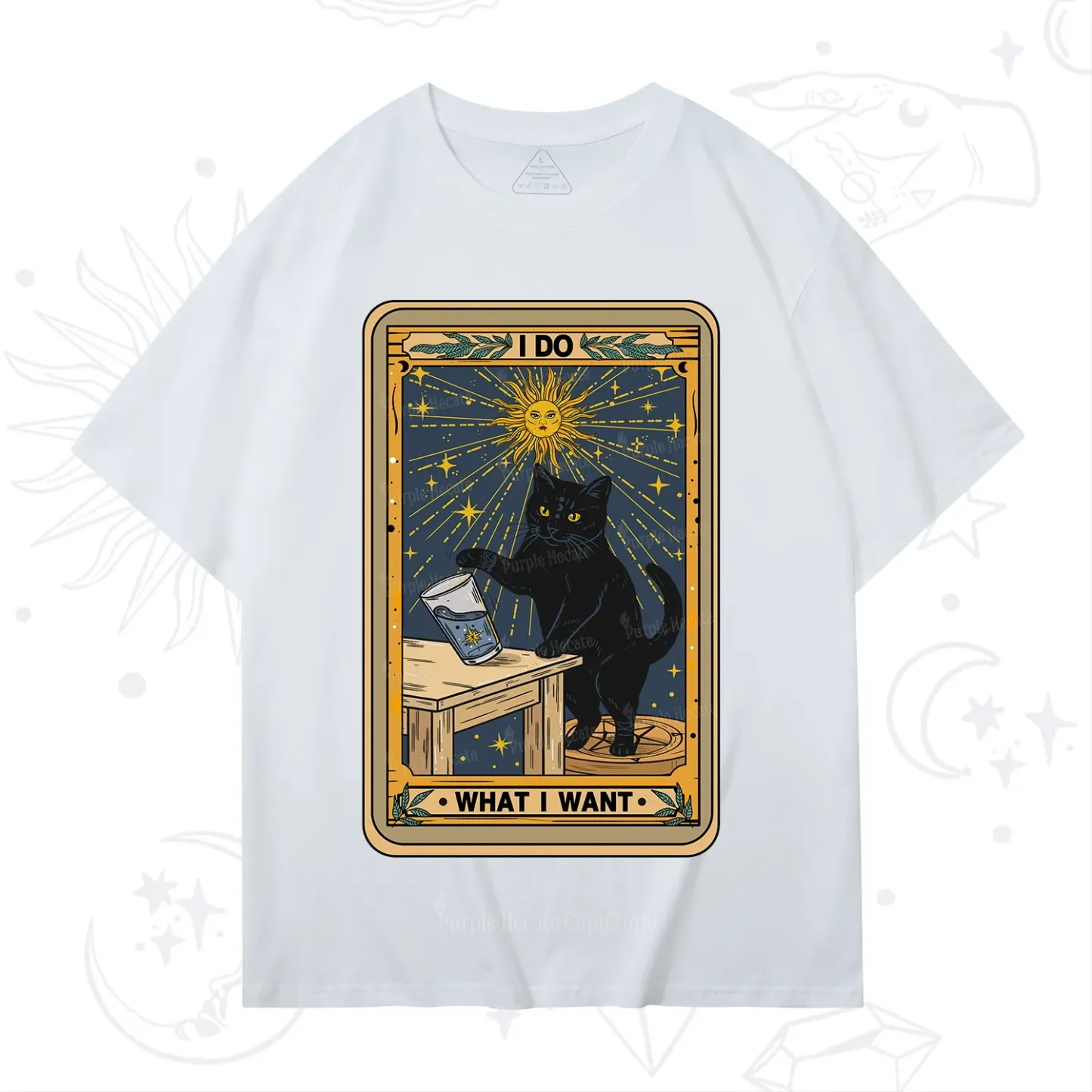 Purplehecate I Do What I Want Cats T-Shirt