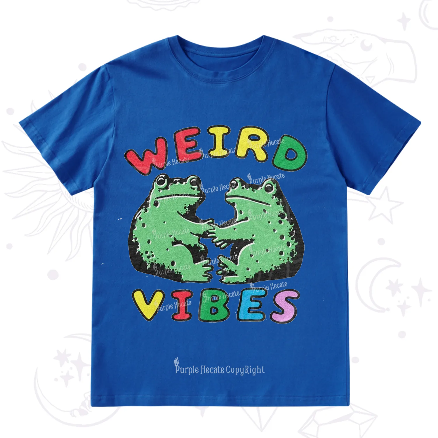 Purplehecate Weird Frog Vibes T-Shirt